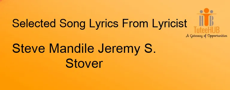 Steve Mandile Jeremy S. Stover