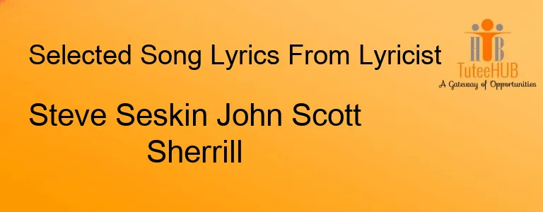 Steve Seskin John Scott Sherrill