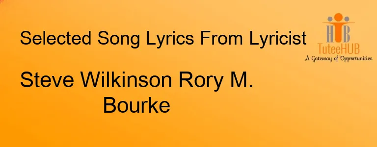 Steve Wilkinson Rory M. Bourke