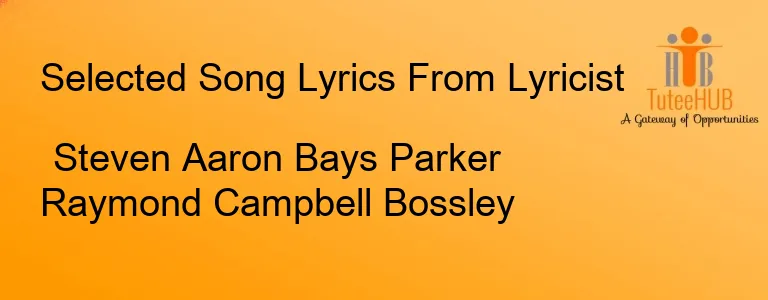 Steven Aaron Bays Parker Raymond Campbell Bossley