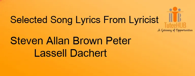 Steven Allan Brown Peter Lassell Dachert