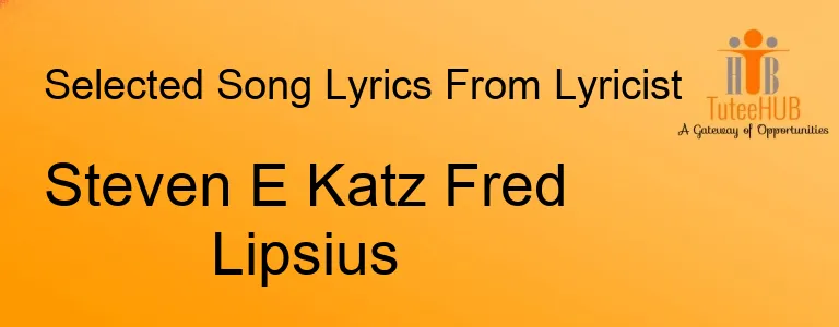 Steven E Katz Fred Lipsius