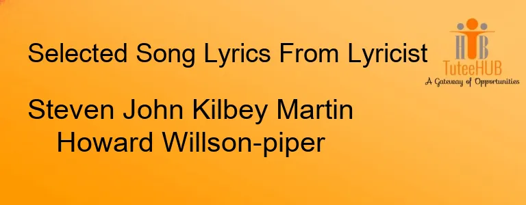 Steven John Kilbey Martin Howard Willson-piper