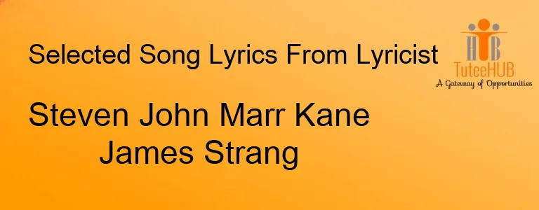 Steven John Marr Kane James Strang