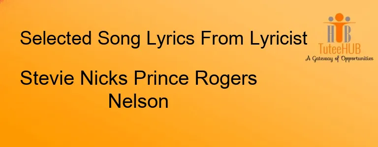 Stevie Nicks Prince Rogers Nelson
