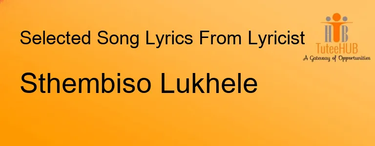 Sthembiso Lukhele