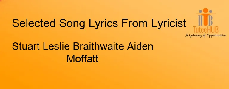 Stuart Leslie Braithwaite Aiden Moffatt