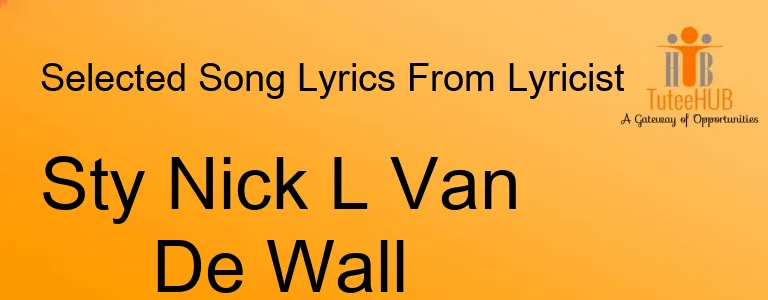 Sty Nick L Van De Wall