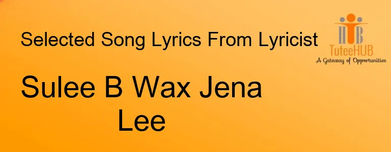 Sulee B Wax Jena Lee