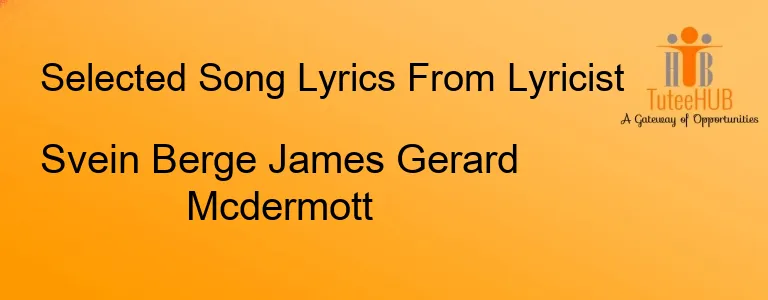 Svein Berge James Gerard Mcdermott