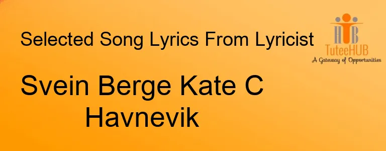 Svein Berge Kate C Havnevik