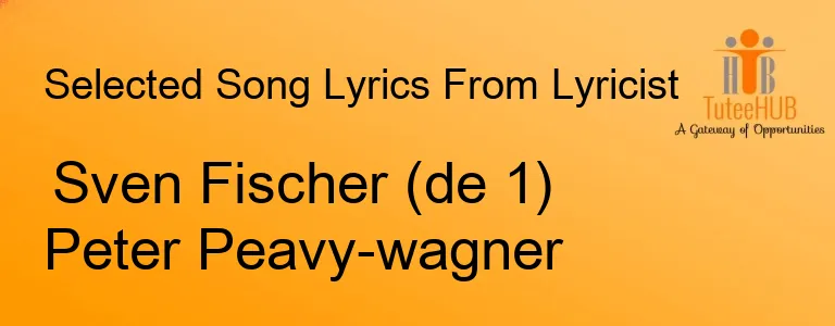 Sven Fischer (de 1) Peter Peavy-wagner