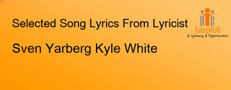 Sven Yarberg Kyle White