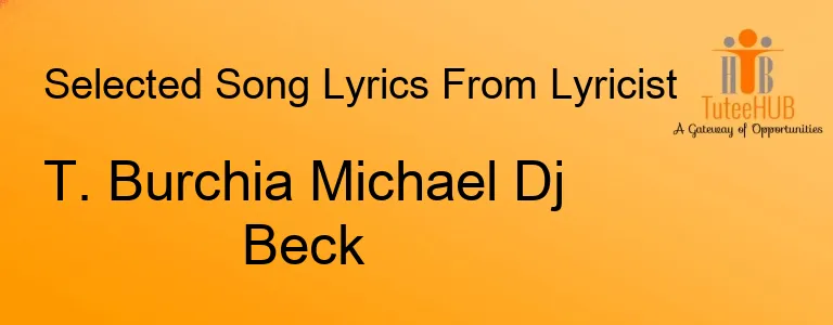 T. Burchia Michael Dj Beck