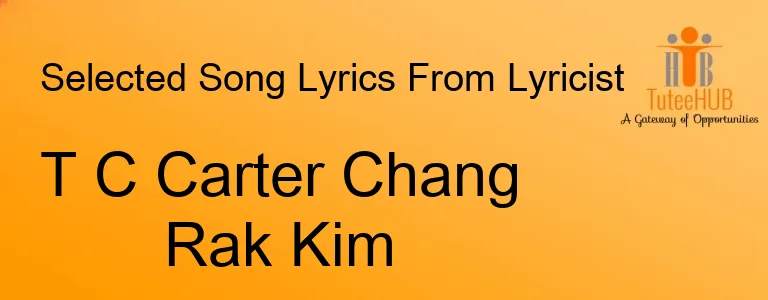 T C Carter Chang Rak Kim