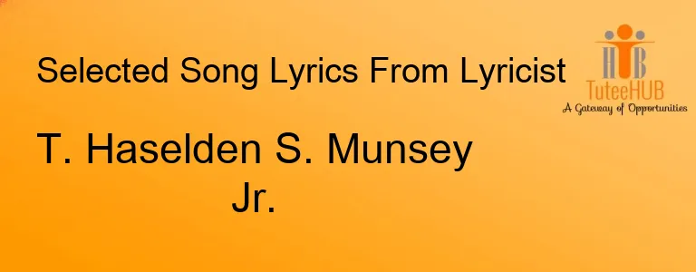 T. Haselden S. Munsey Jr.