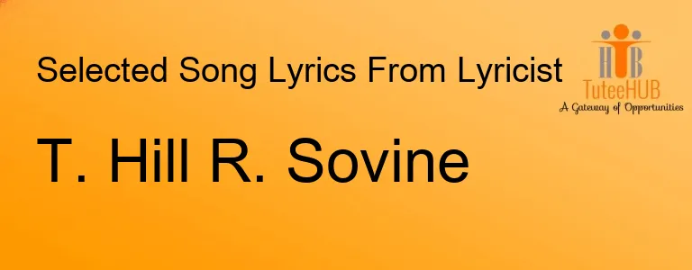 T. Hill R. Sovine