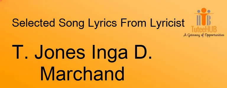 T. Jones Inga D. Marchand