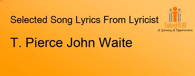 T. Pierce John Waite