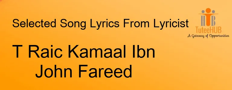 T Raic Kamaal Ibn John Fareed