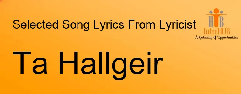 Ta Hallgeir