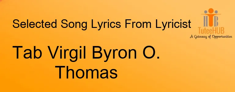Tab Virgil Byron O. Thomas