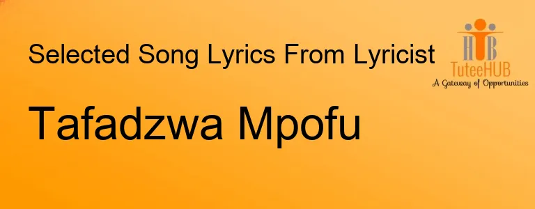Tafadzwa Mpofu