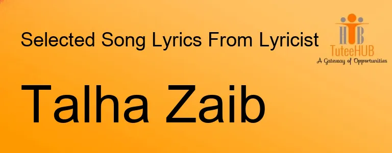 Talha Zaib