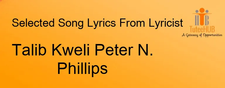 Talib Kweli Peter N. Phillips