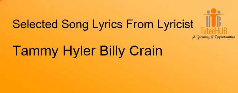 Tammy Hyler Billy Crain
