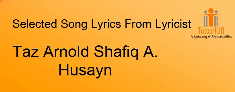 Taz Arnold Shafiq A. Husayn