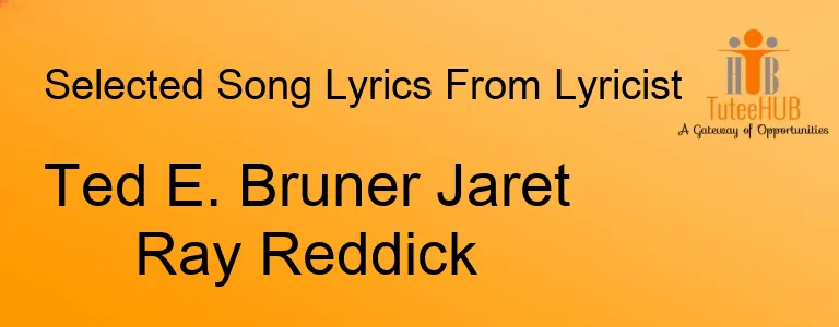 Ted E. Bruner Jaret Ray Reddick
