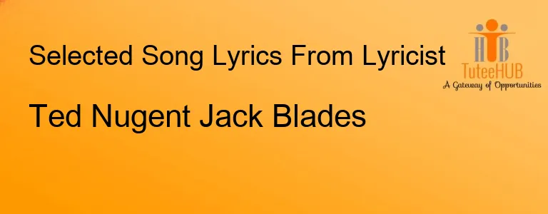 Ted Nugent Jack Blades