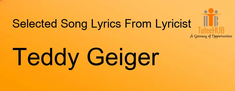 Teddy Geiger