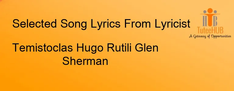 Temistoclas Hugo Rutili Glen Sherman