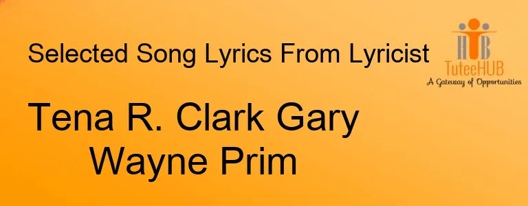 Tena R. Clark Gary Wayne Prim