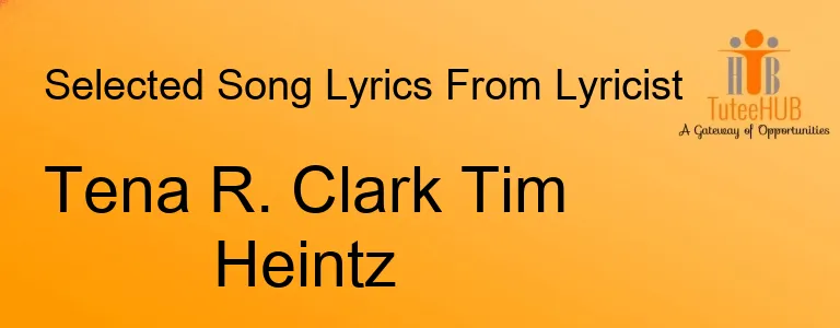 Tena R. Clark Tim Heintz