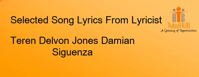 Teren Delvon Jones Damian Siguenza