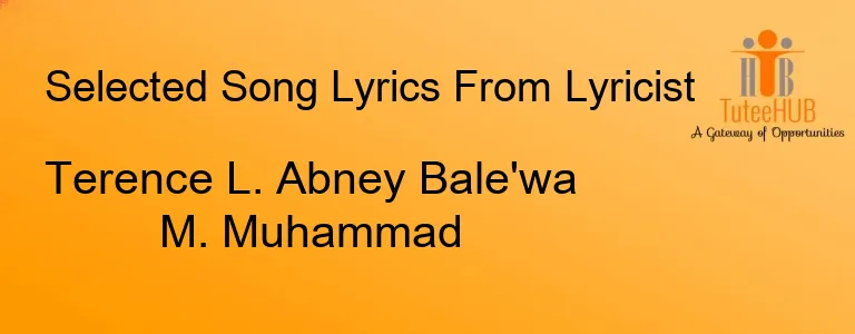 Terence L. Abney Bale'wa M. Muhammad