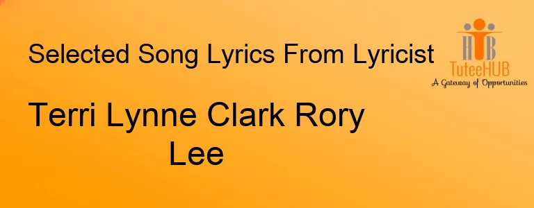 Terri Lynne Clark Rory Lee