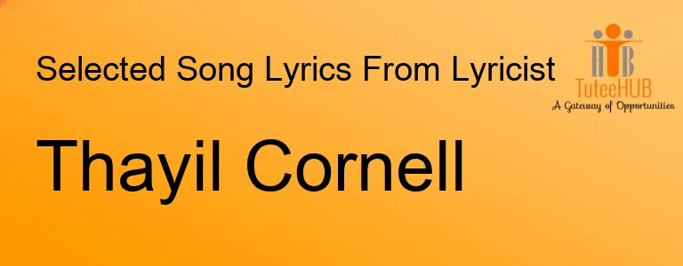 Thayil Cornell