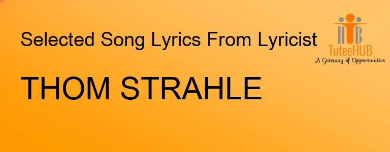 THOM STRAHLE