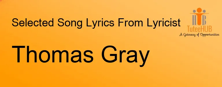 Thomas Gray
