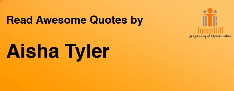 Aisha Tyler