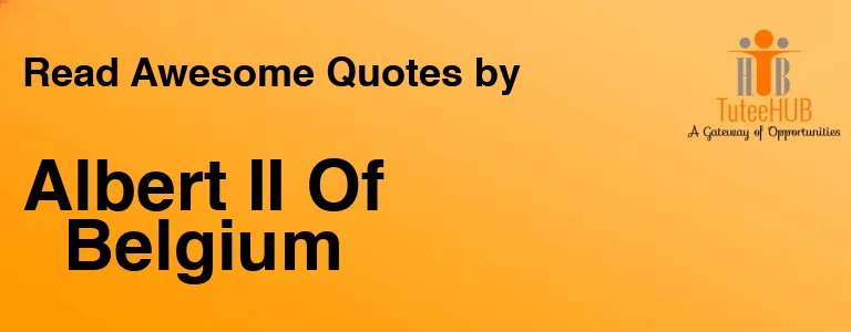 Albert II Of Belgium