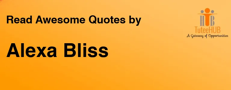 Alexa Bliss