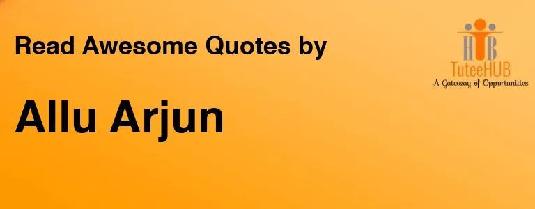 Allu Arjun