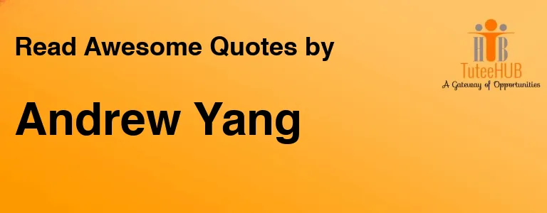 Andrew Yang
