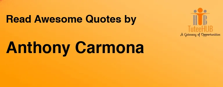 Anthony Carmona