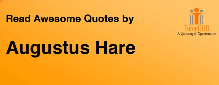 Augustus Hare